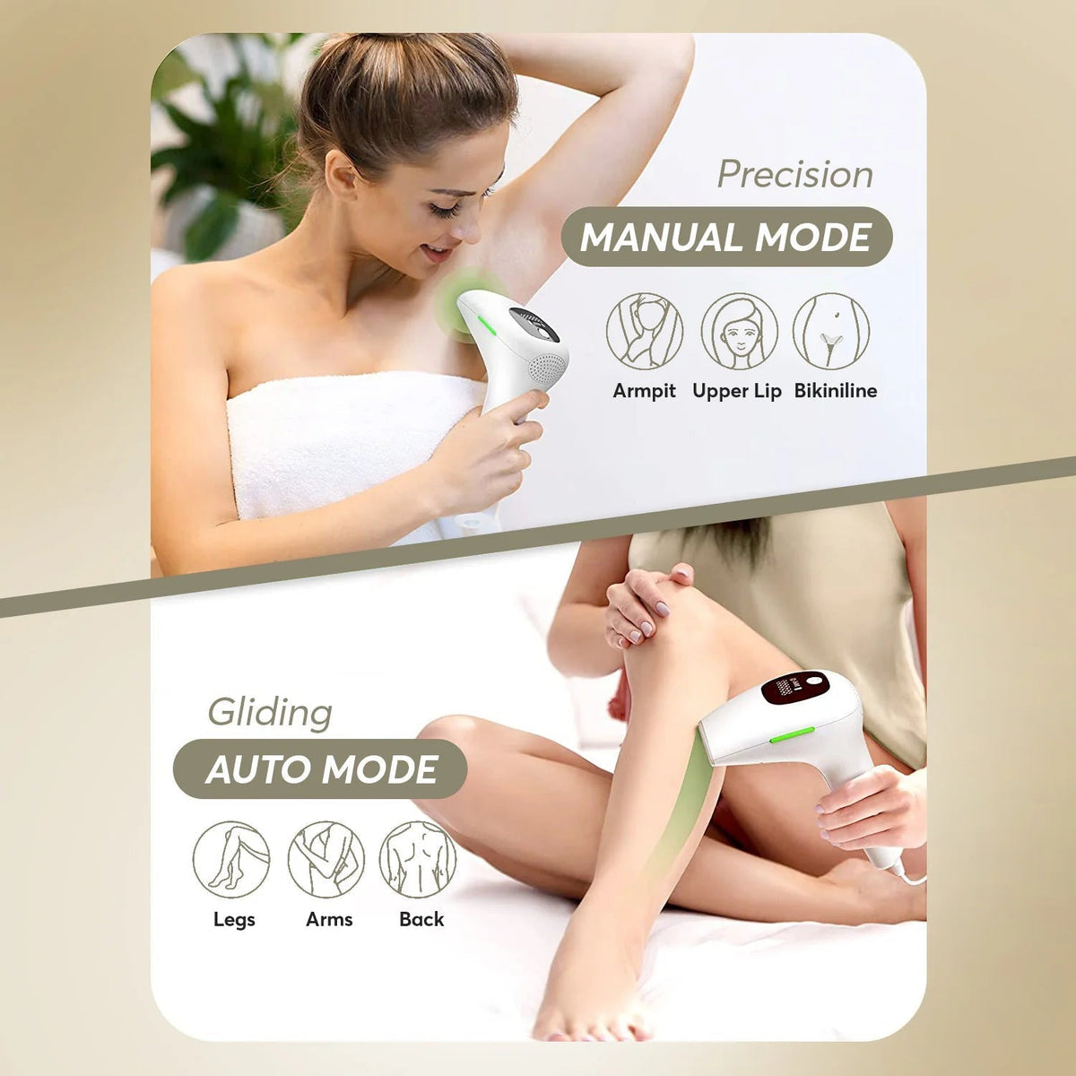 IPL Hair Removal Device for Women & Men